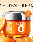 SADOER Vitamin C Face Cream - Brightening, Hydrating Skincare