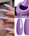 Chocolate Melt Gel Nail Polish – Semi-Permanent UV/LED Gel, 6ml