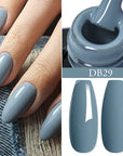 Chocolate Melt Gel Nail Polish – Semi-Permanent UV/LED Gel, 6ml