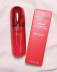 Shiseido Ultimune serum bottle with dropper close-up