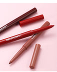 Flawless 2-in-1 Lip Duo: Waterproof Lipstick & Liner Set | Long-Wear, Smudge-Proof