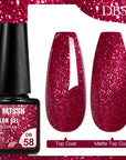 Chocolate Melt Gel Nail Polish – Semi-Permanent UV/LED Gel, 6ml