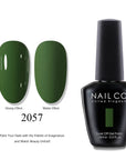 NAILCO Soak-Off Gel Nail Polish – Salon Color, Base & Top Coat (15ml)