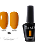 NAILCO Soak-Off Gel Nail Polish – Salon Color, Base & Top Coat (15ml)