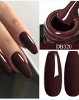 Chocolate Melt Gel Nail Polish – Semi-Permanent UV/LED Gel, 6ml
