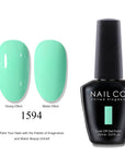 NAILCO Soak-Off Gel Nail Polish – Salon Color, Base & Top Coat (15ml)