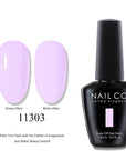 NAILCO Soak-Off Gel Nail Polish – Salon Color, Base & Top Coat (15ml)