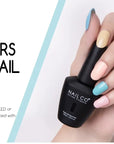 NAILCO Soak-Off Gel Nail Polish – Salon Color, Base & Top Coat (15ml)