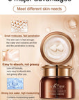 Fonce Korea Peptide Anti-Aging Face Cream Hydrating Day & Night Moisturizer for Dry Skin, 50g
