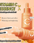BIOAQUA Vitamin C & Retinol Serum – Brightening, Hydrating, Anti-Aging Skincare