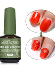 MEET ACROSS Nail Gel Polish Remover - Gentle, Effective, Non-Damaging