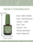 Magic Gel Polish Remover 15ml bottle, alternate view