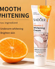 SADOER Vitamin C Brightening Body Lotion - Moisturizing, Smoothing & Anti-Drying Cream