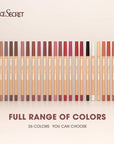 Face Secret Sculpting Matte Lip Liner Set | Weightless & Blendable Precision Pencil