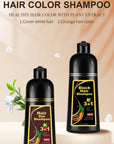 3-in-1 Hair Dye Natural Polygonum Multiflorum Darkening Shampoo for Men & Women