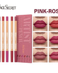Face Secret Sculpting Matte Lip Liner Set | Weightless & Blendable Precision Pencil