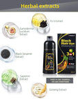 3-in-1 Hair Dye Natural Polygonum Multiflorum Darkening Shampoo for Men & Women