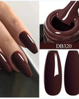 Chocolate Melt Gel Nail Polish – Semi-Permanent UV/LED Gel, 6ml