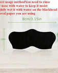 Deep Cleansing Mask Patch for Blackhead Removal with dimensions 8cm x 3cm