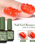 MEET ACROSS Nail Gel Polish Remover - Gentle, Effective, Non-Damaging