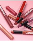 Flawless 2-in-1 Lip Duo: Waterproof Lipstick & Liner Set | Long-Wear, Smudge-Proof