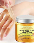 Vtamin c turmeric hand wax mask