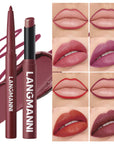 Flawless 2-in-1 Lip Duo: Waterproof Lipstick & Liner Set | Long-Wear, Smudge-Proof