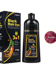 3-in-1 Hair Dye Natural Polygonum Multiflorum Darkening Shampoo for Men & Women