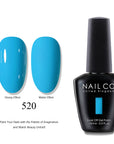 NAILCO Soak-Off Gel Nail Polish – Salon Color, Base & Top Coat (15ml)