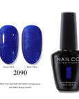 NAILCO Soak-Off Gel Nail Polish – Salon Color, Base & Top Coat (15ml)