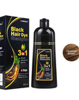 3-in-1 Hair Dye Natural Polygonum Multiflorum Darkening Shampoo for Men & Women
