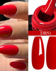 Chocolate Melt Gel Nail Polish – Semi-Permanent UV/LED Gel, 6ml