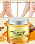 Vtamin c turmeric hand wax mask
