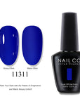 NAILCO Soak-Off Gel Nail Polish – Salon Color, Base & Top Coat (15ml)