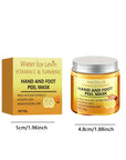 Vtamin c turmeric hand wax mask
