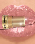 Starlight Shimmer Lipstick by My Radiance Skin in a pink-gold tube