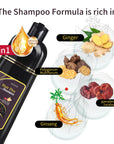 3-in-1 Hair Dye Natural Polygonum Multiflorum Darkening Shampoo for Men & Women