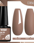 Chocolate Melt Gel Nail Polish – Semi-Permanent UV/LED Gel, 6ml