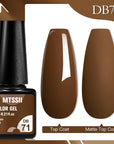 Chocolate Melt Gel Nail Polish – Semi-Permanent UV/LED Gel, 6ml