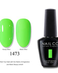 NAILCO Soak-Off Gel Nail Polish – Salon Color, Base & Top Coat (15ml)