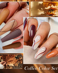 Chocolate Melt Gel Nail Polish – Semi-Permanent UV/LED Gel, 6ml