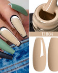Chocolate Melt Gel Nail Polish – Semi-Permanent UV/LED Gel, 6ml