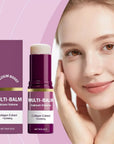 Calcium & Collagen Multi-Balm Stick | Anti-Wrinkle Moisturizer for Face, Eyes & Neck