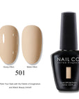 NAILCO Soak-Off Gel Nail Polish – Salon Color, Base & Top Coat (15ml)