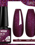 Chocolate Melt Gel Nail Polish – Semi-Permanent UV/LED Gel, 6ml