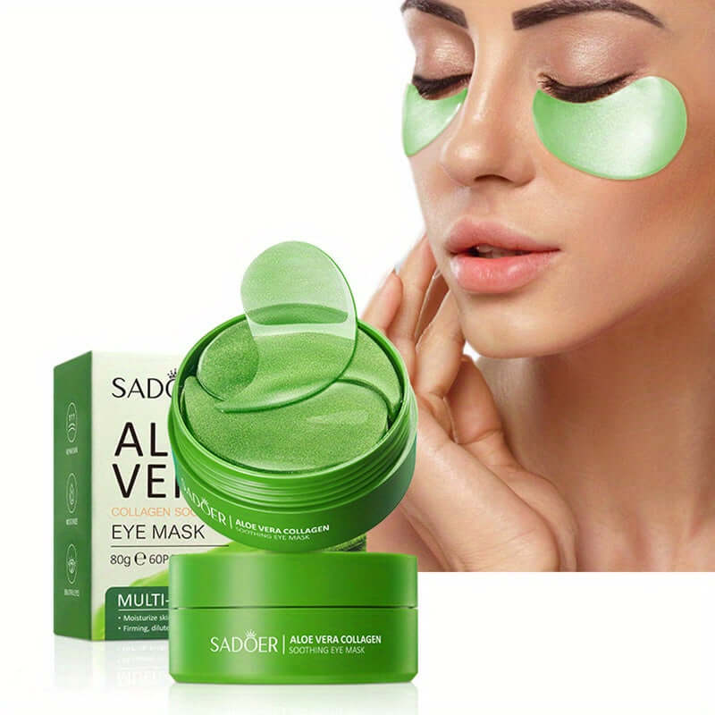 Hypoallergenic Aloe Vera & Collagen Crystal Eye Mask