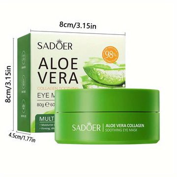 Hypoallergenic Aloe Vera & Collagen Crystal Eye Mask