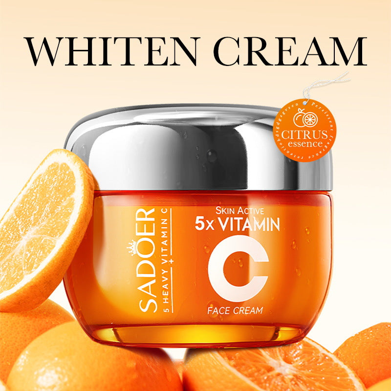 SADOER Vitamin C Face Cream - Brightening, Hydrating Skincare