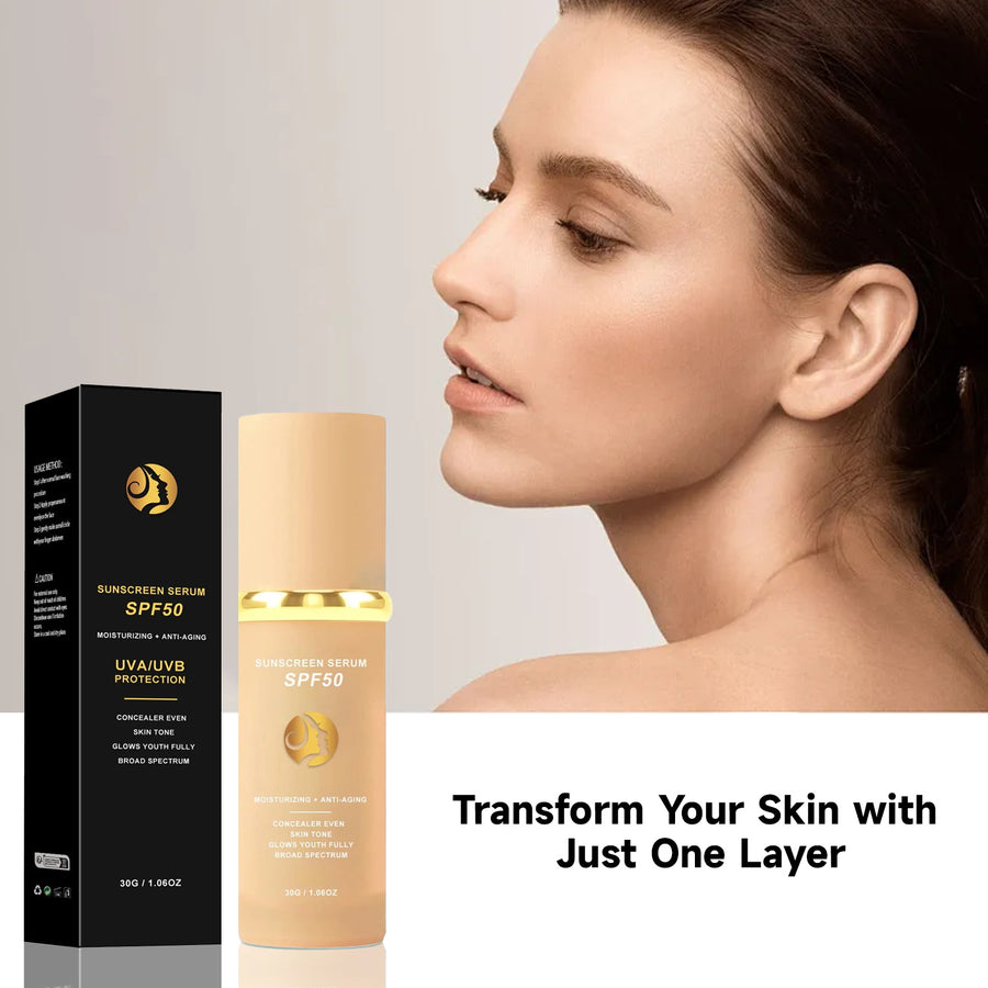 SPF50 4-in-1 Color Changing Liquid Foundation