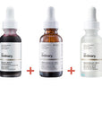 The Ordinary 3-Piece Set – Lactic Acid 10% + HA, Caffeine Solution 5% + EGCG & Azelaic Acid Suspension 10% (30ml each)